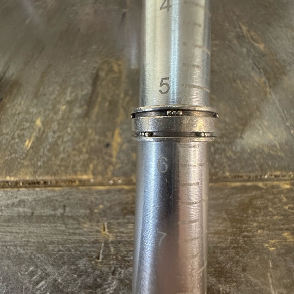 Georg Jensen Sterling Silver Ring #60D - Henry Pilstrup Vintage Denmark US 5.5 - Picture 3 of 5